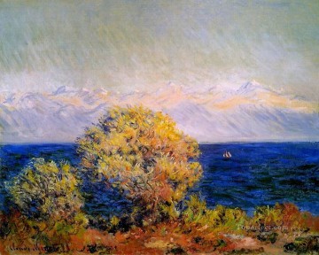 En Cap d Antibes Viento Mistral Claude Monet Pinturas al óleo